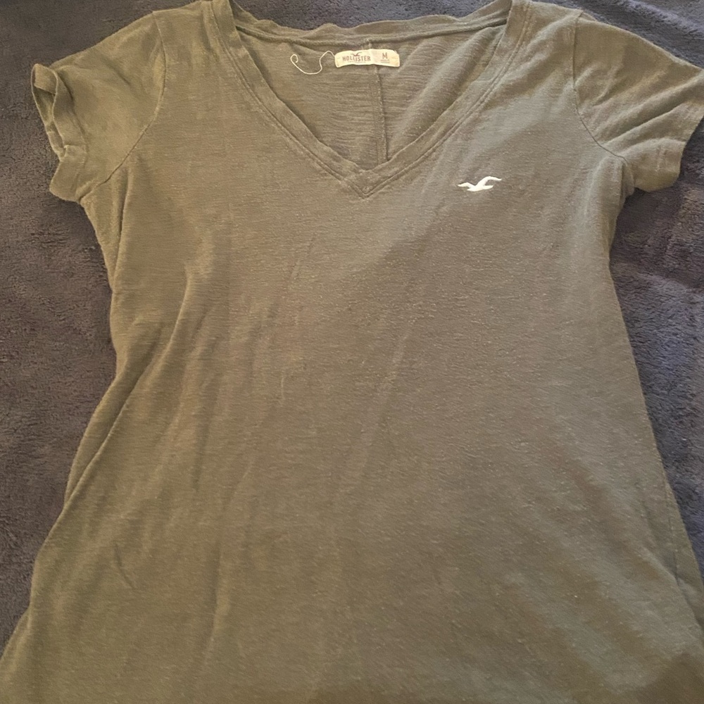 Green v neck